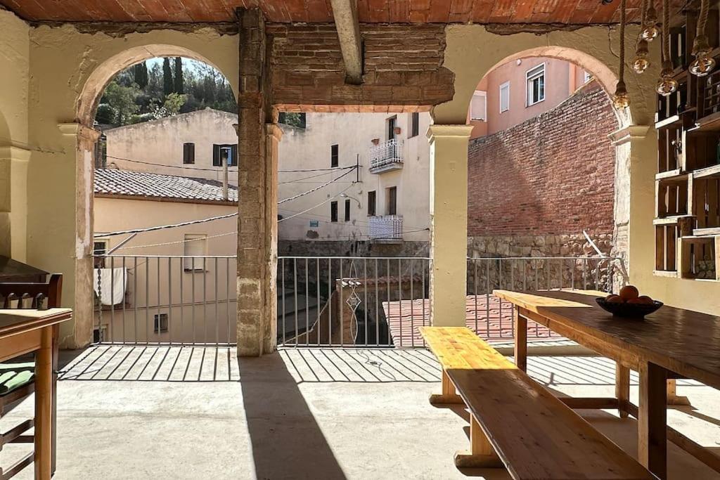 Habitacion L'Elefant En Casa Cami De Les Aiguees Monistrol De Montserrat Exteriér fotografie